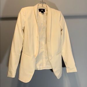 H&M White Blazer